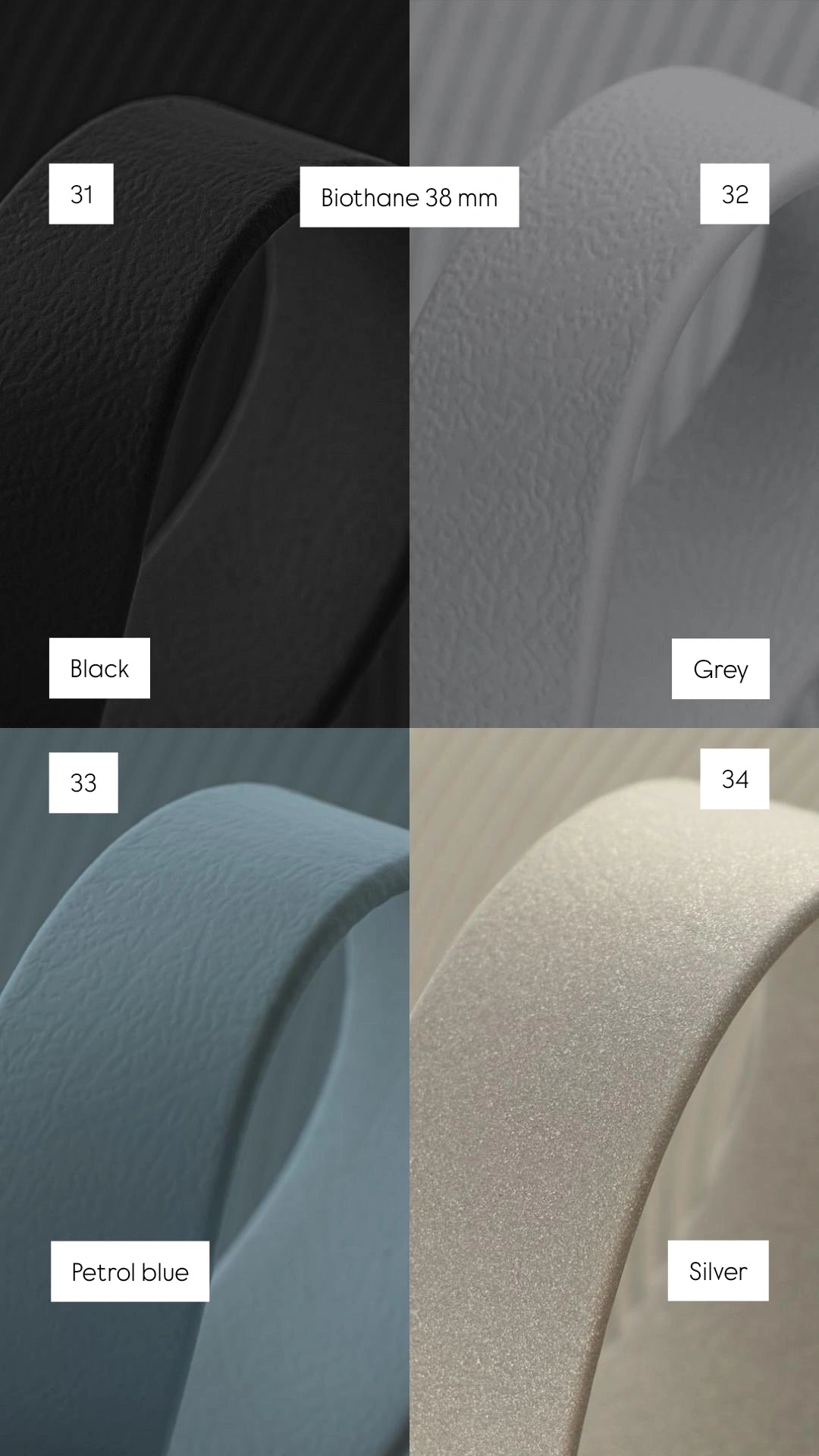 BioThane® obojek - 'Double' 38mm