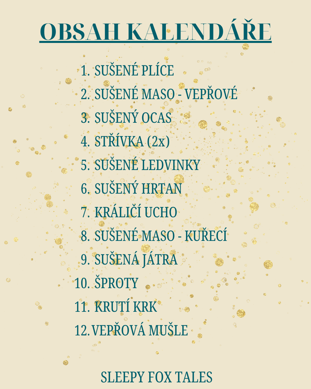 Adventní kalendář pro psy - PŘEDOBJEDNÁVKA