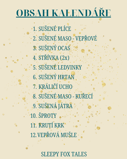 Adventní kalendář pro psy - PŘEDOBJEDNÁVKA