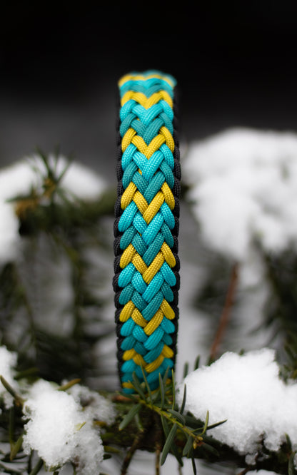 Paracordový obojek na míru ve vzoru 'Fairy dust'