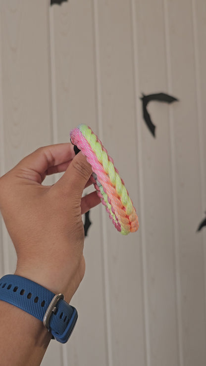 Paracordový obojek na míru ve vzoru 'Light' pro malé psy