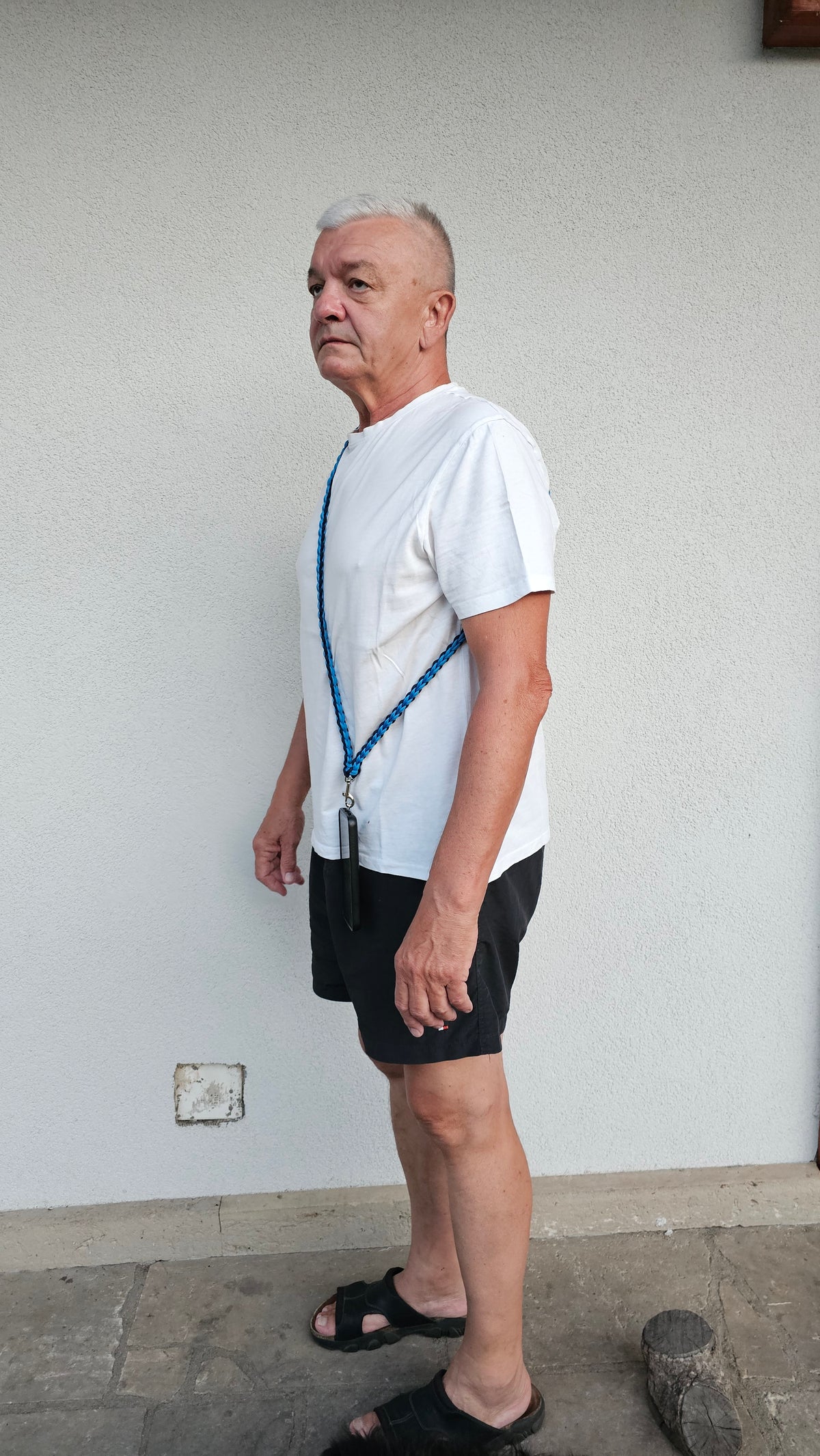 Paracordový crossbody popruh na telefon