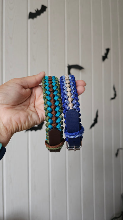 Paracordový obojek na míru ve vzoru 'Covenant'