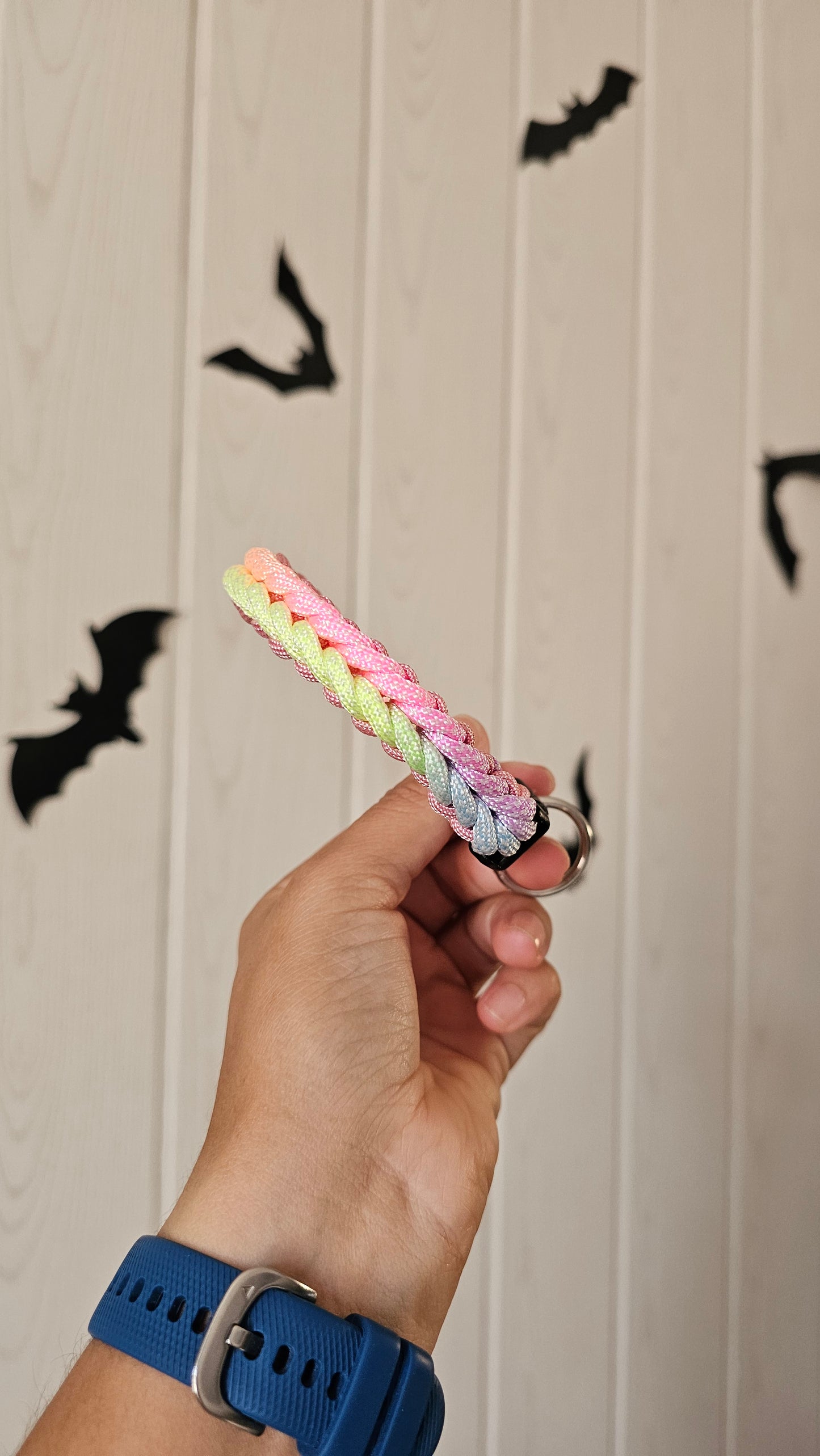 Paracordový obojek na míru ve vzoru 'Light' pro malé psy