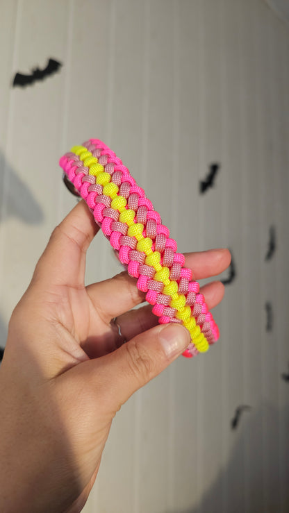 Paracordový obojek na míru ve vzoru 'Covenant'