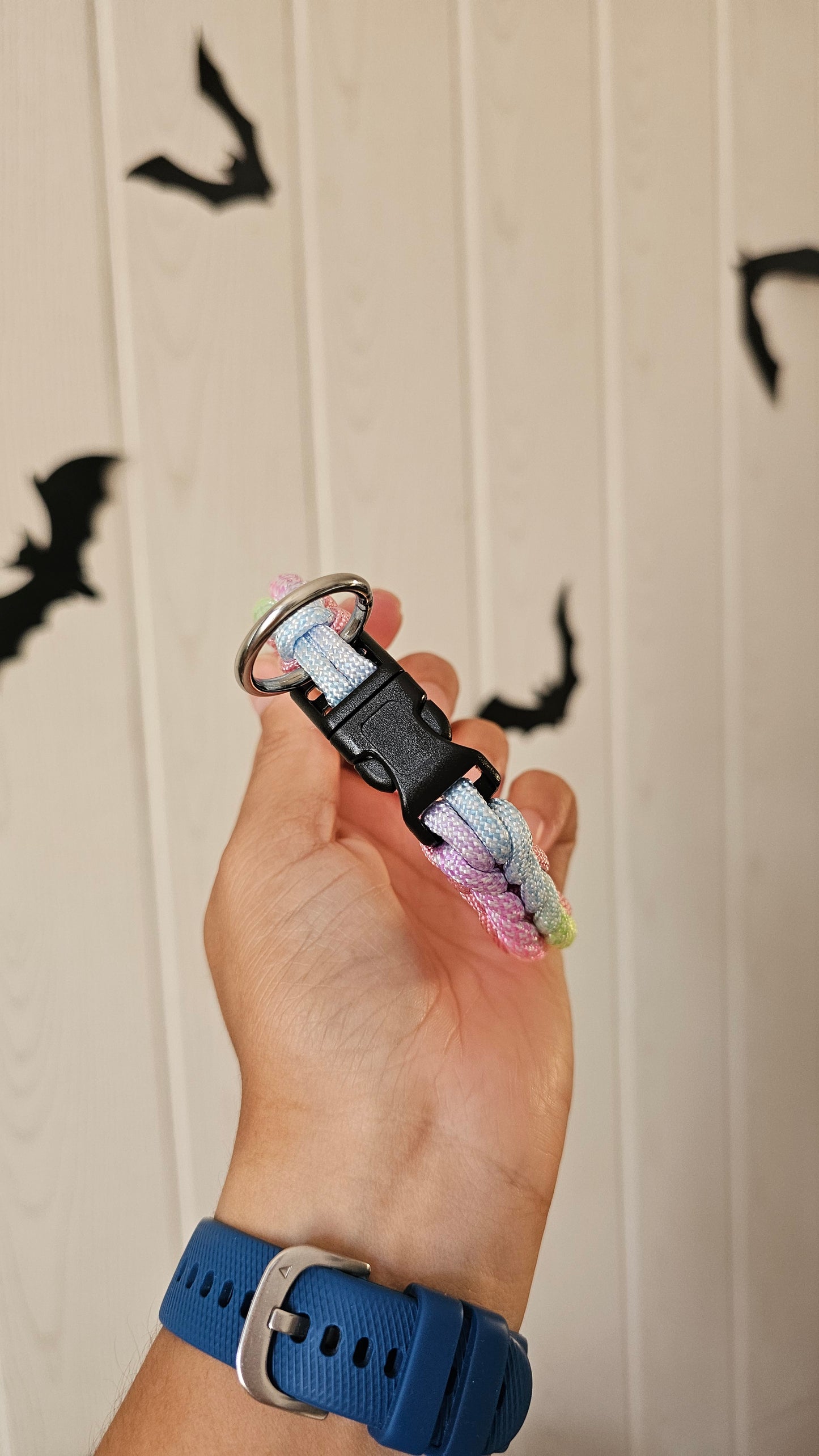 Paracordový obojek na míru ve vzoru 'Light' pro malé psy